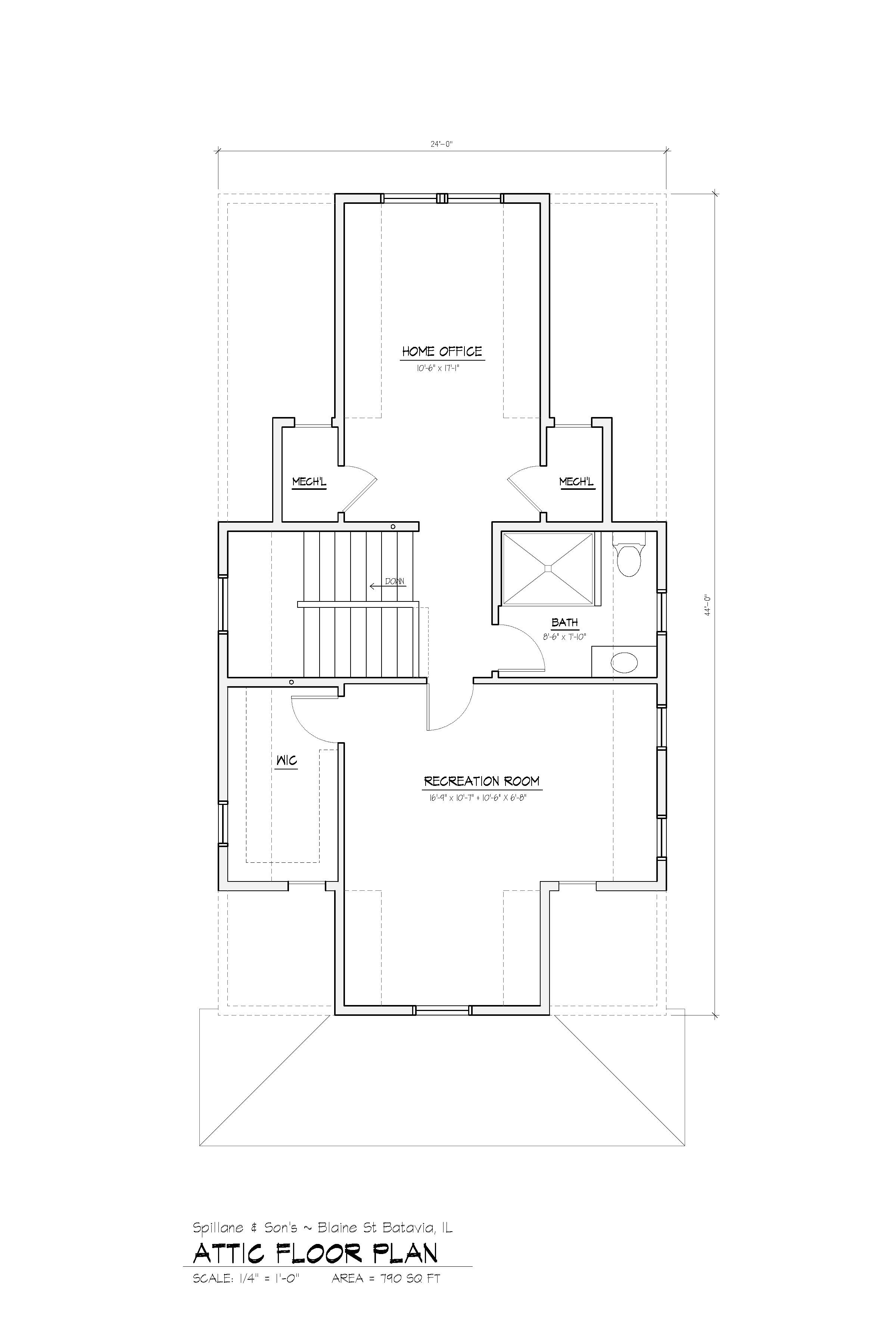 Third Floor Plan