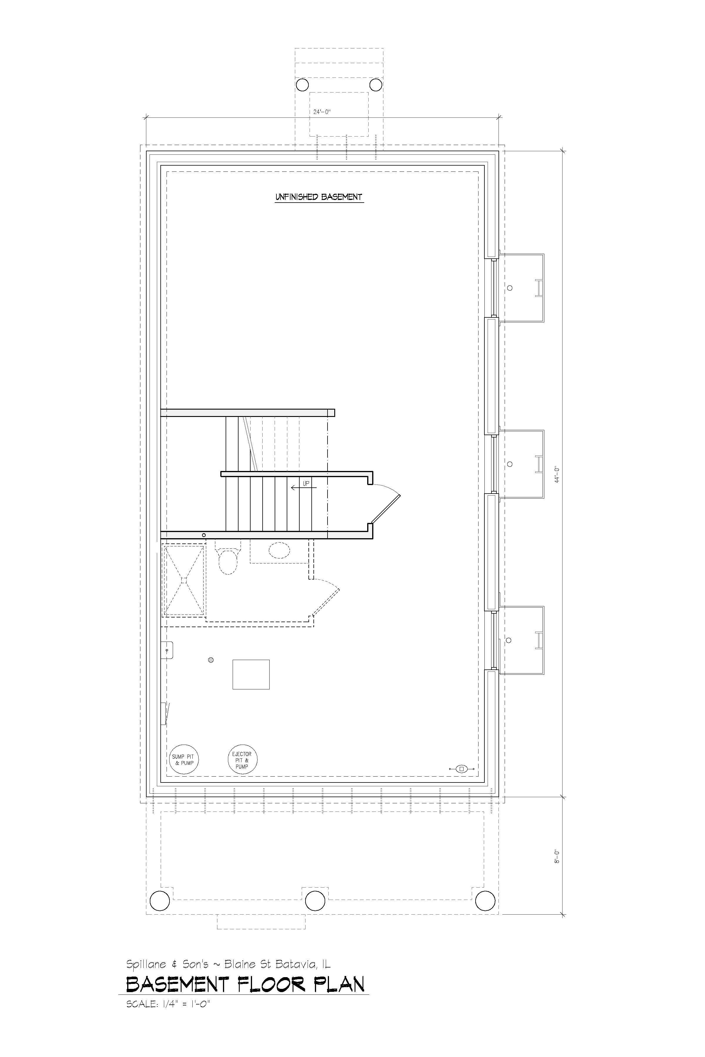 Basement Floor Plan